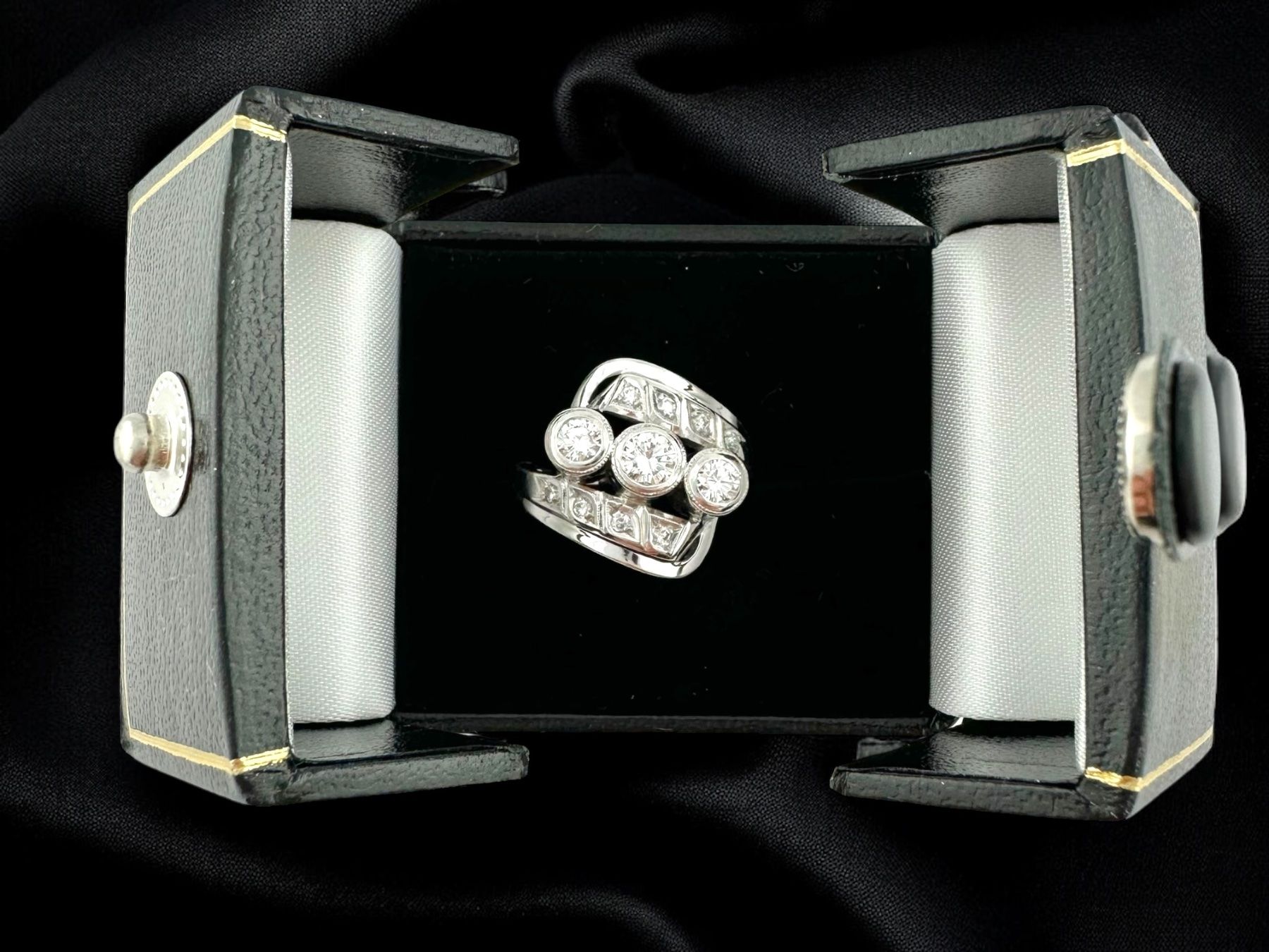 Anelli: Vintage Diamant - Ring, 0.60 ct – Usato da Zuzwil SG venduto da artimmo 6