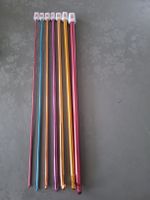 Häkelnadel-Set Aluminium,  mit Zubehör, neu.