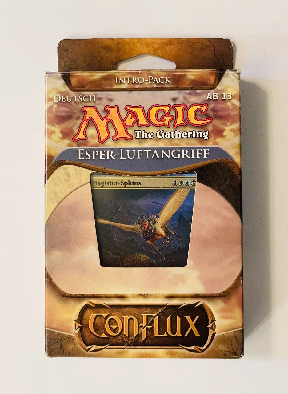 Magic The Gathering Sammelbilder & Trading cards: Magic The Gathering Conflux Intro-Pack Esper-Luftangriff – Gebraucht aus Duggingen von nad_6yzh