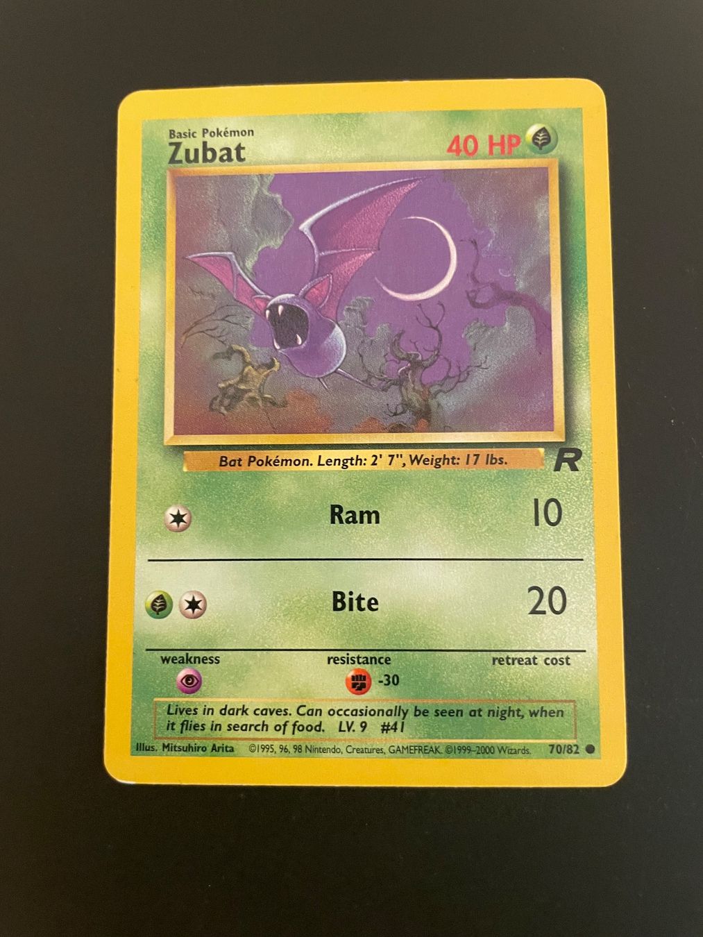 Pokémon Sammelbilder & Trading cards: Zubat 70/82 Team Rocket – Gebraucht aus Zürich von pokemon_cards