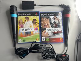 Singstar Mikrofone mit Spielen