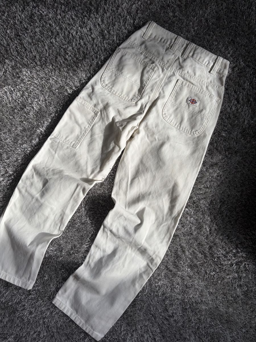 Dickies Jeans: Dickies Work Pants Cream Size W25  – Nuovo (secondo la descrizione) da Brislach venduto da edu_t6pq