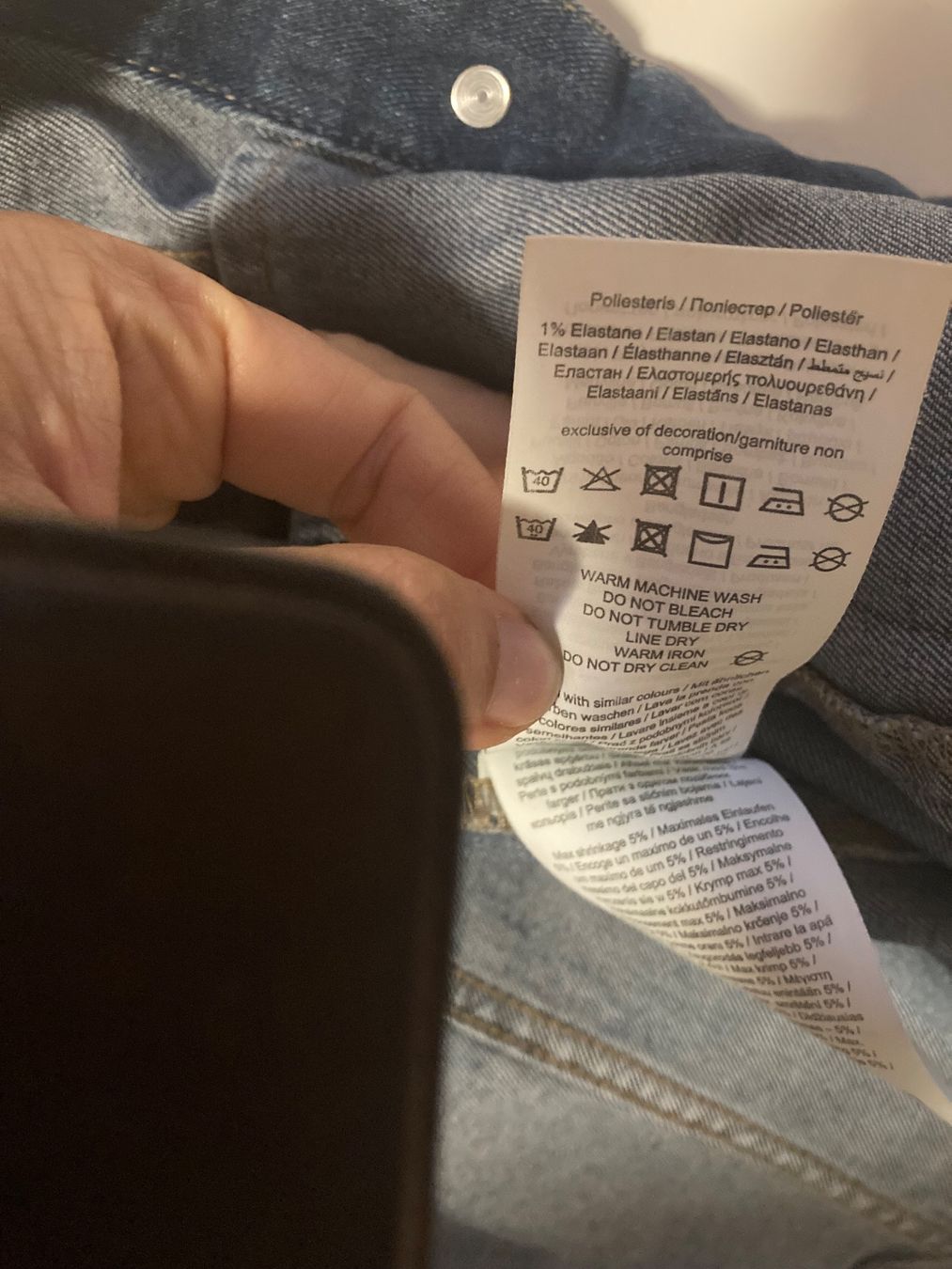 Only Jacken: Only Jeansjacke mit Elastan M – Gebraucht aus Seewis Dorf von reddragon02 3