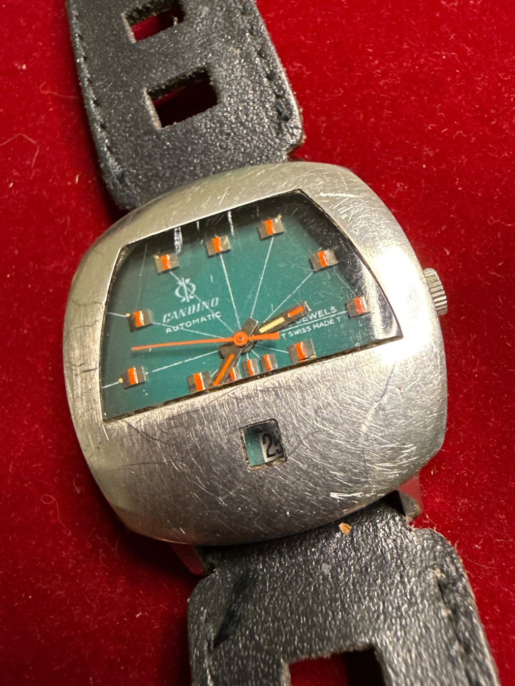 Candino Orologi: Candino Vintage Automatic 35 mm – Usato da Pfeffingen venduto da Allhandelklgwatches