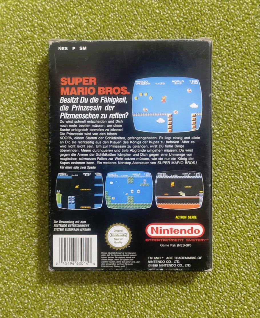 Nintendo Giochi: Super Mario Bros. NES Action Serie European Version – Usato da Birwinken venduto da GTOrg 1