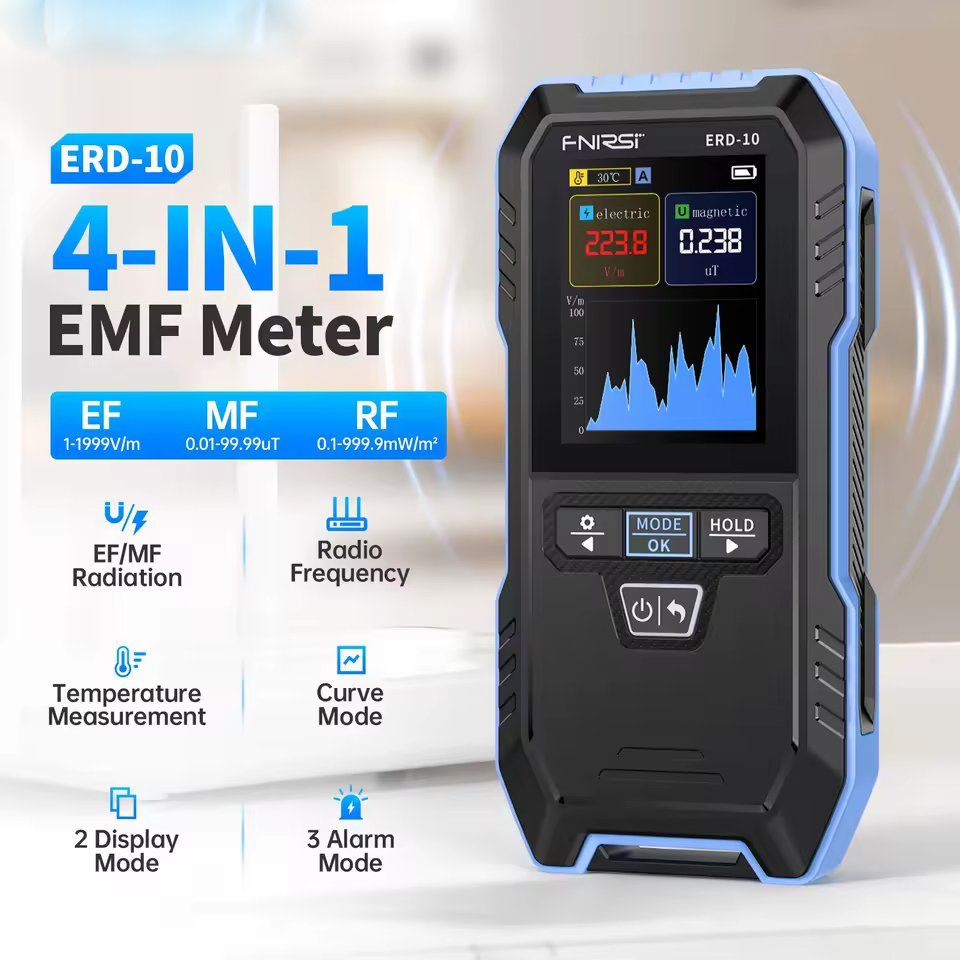 Misurare: NEU Elektromagnetischer Strahlungsdetektor / Détecteur EMF – Nuovo e nell'imballaggio originale da Isérables venduto da Wishlist