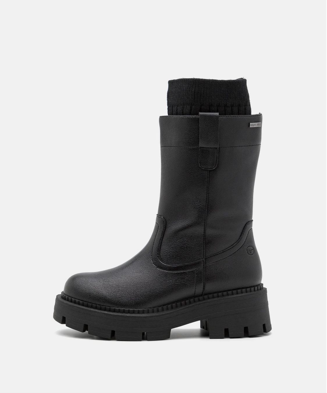 Tamaris Scarpe da donna: Plateaustiefel schwarz von Tamaris – Usato da Riedholz venduto da rebeccas 5