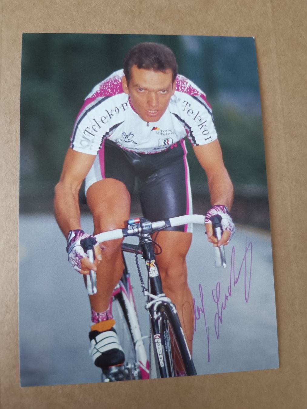 Autografi: Olaf Ludwig - Olympia Gold - handsigniert – Usato da Menziken venduto da Autogramme