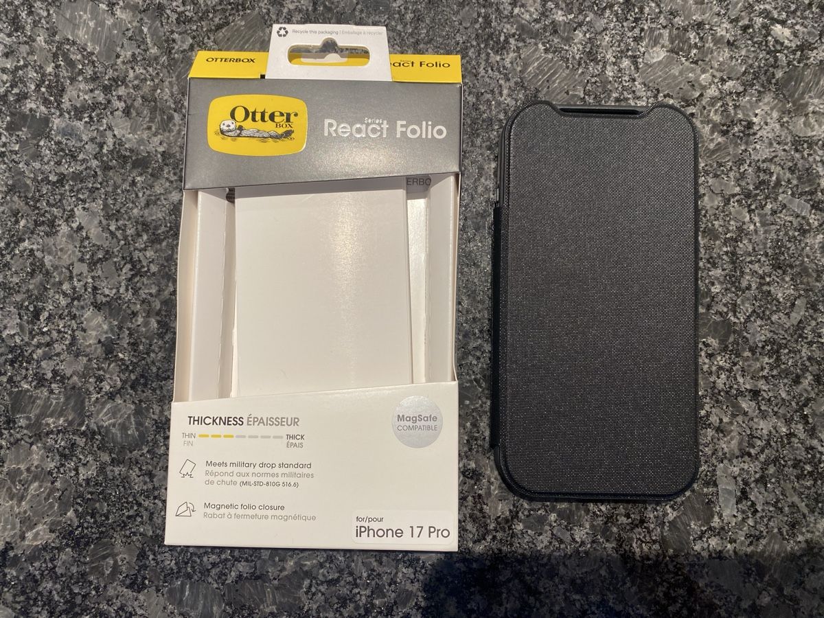 OtterBox Cover & Protezioni schermo: Otterbox React Folio iPhone 17 Pro - neuwertig & OVP – Nuovo e nell'imballaggio originale da Kriens venduto da sch_v6nl