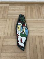San Marino Keramik Bild vintage Wandkeramik 50er Wandbild