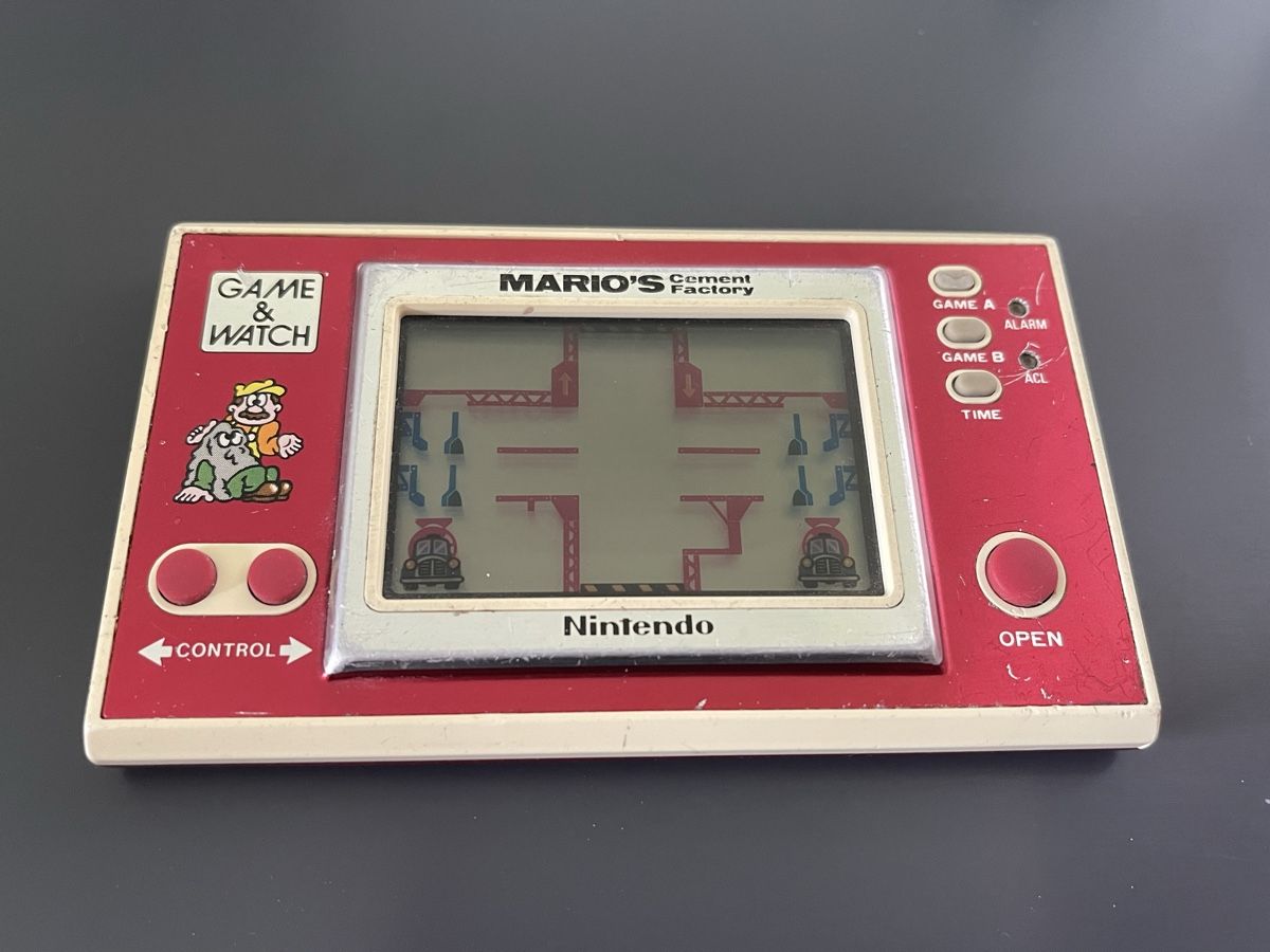 game&watch Console: Nintendo Game & Watch - Mario's Cement Factory – Usato da Zuerich venduto da Dorsi
