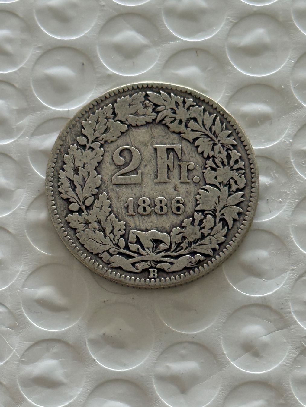 Tutti le monete: 2 Franken 1886  Rar – Usato da Wallisellen venduto da SWISS_SILVER1