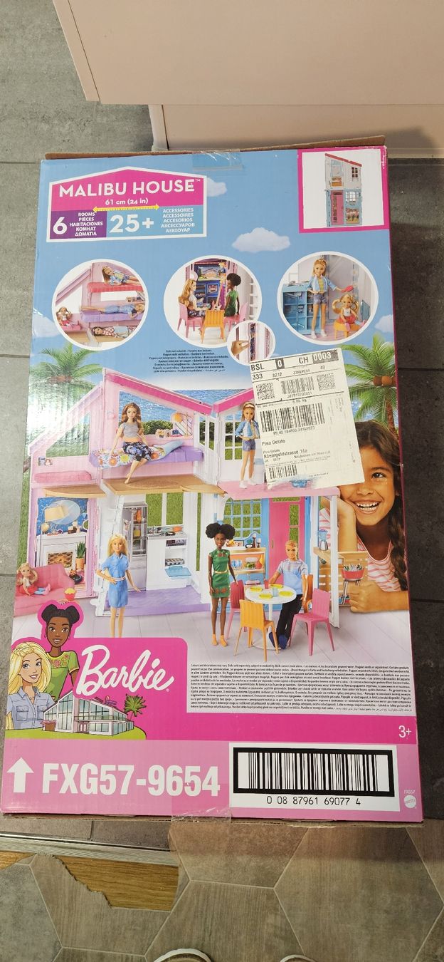 Barbie Case e mobili per bambole: Barbie Malibu Haus – Nuovo e nell'imballaggio originale da Neuhausen am Rheinfall venduto da pin_9fgb 1