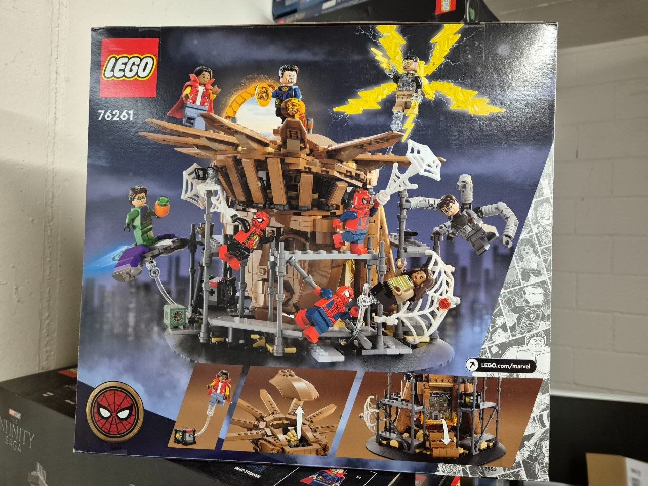 Lego Kit di costruzioni: Neues Lego 76261 Marvel Spider Mans grosser Showdown Set – Nuovo e nell'imballaggio originale da Dübendorf venduto da Alessandro-DG 1