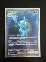 Pokémon original Karte Blastoise EX Full Art (Englisch) 