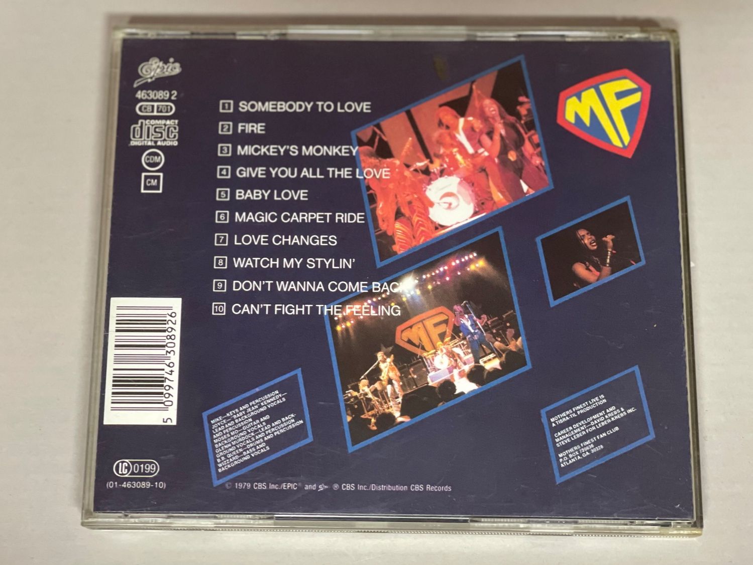 CD: MOTHER‘S FINEST-MOTHER‘S FINEST LIVE – Usato da Muri b. Bern venduto da AdidasCollector 1