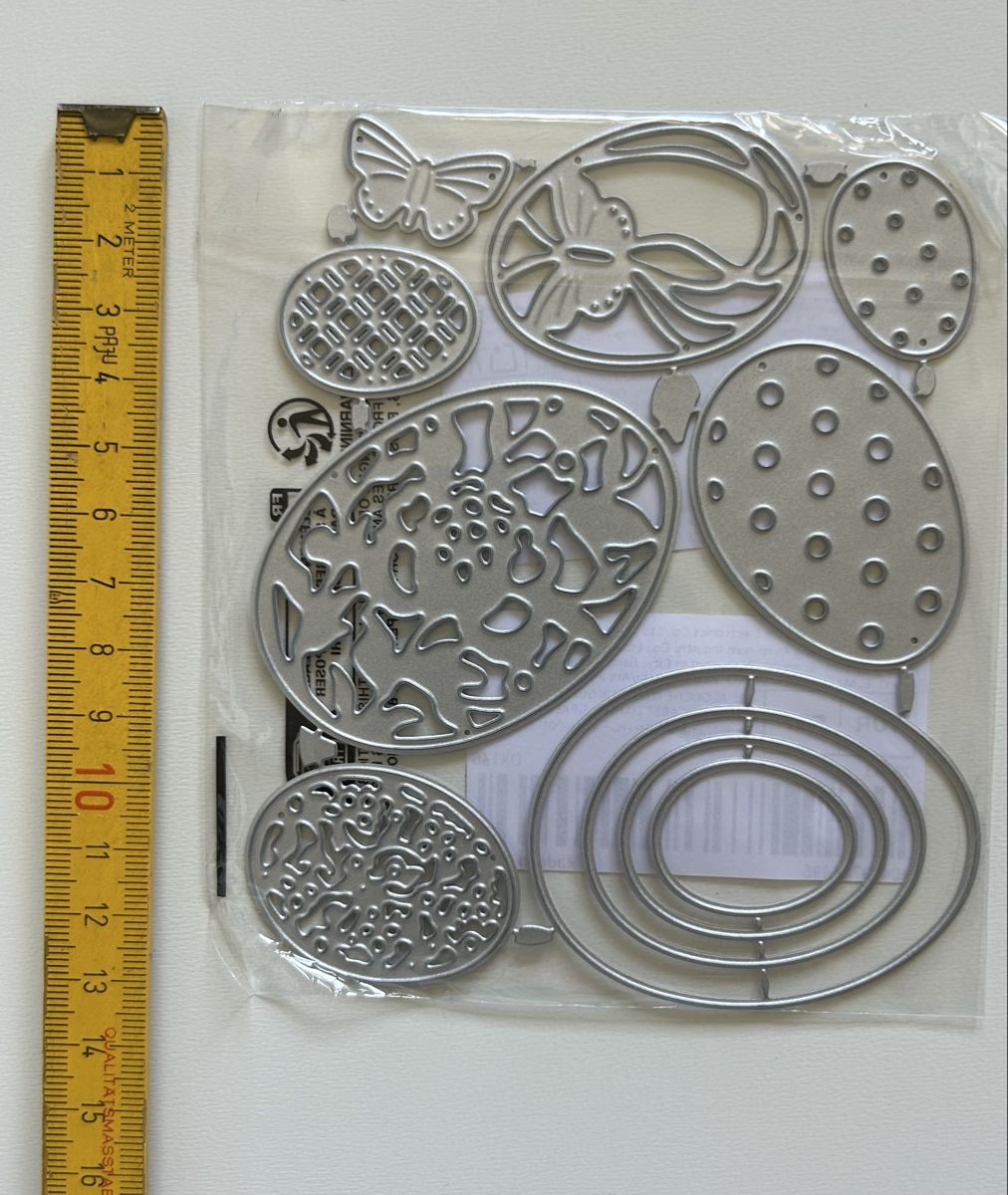 Sciablone: Stanzschablonen:Schmetterlinge, Ostereier , NEU, zu Sizzix – Nuovo e nell'imballaggio originale da Lengnau AG venduto da Mefari 4