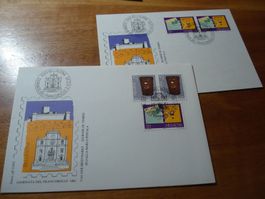 Tag der Briefmarke 1983, Bellinzona, Karte + Brief
