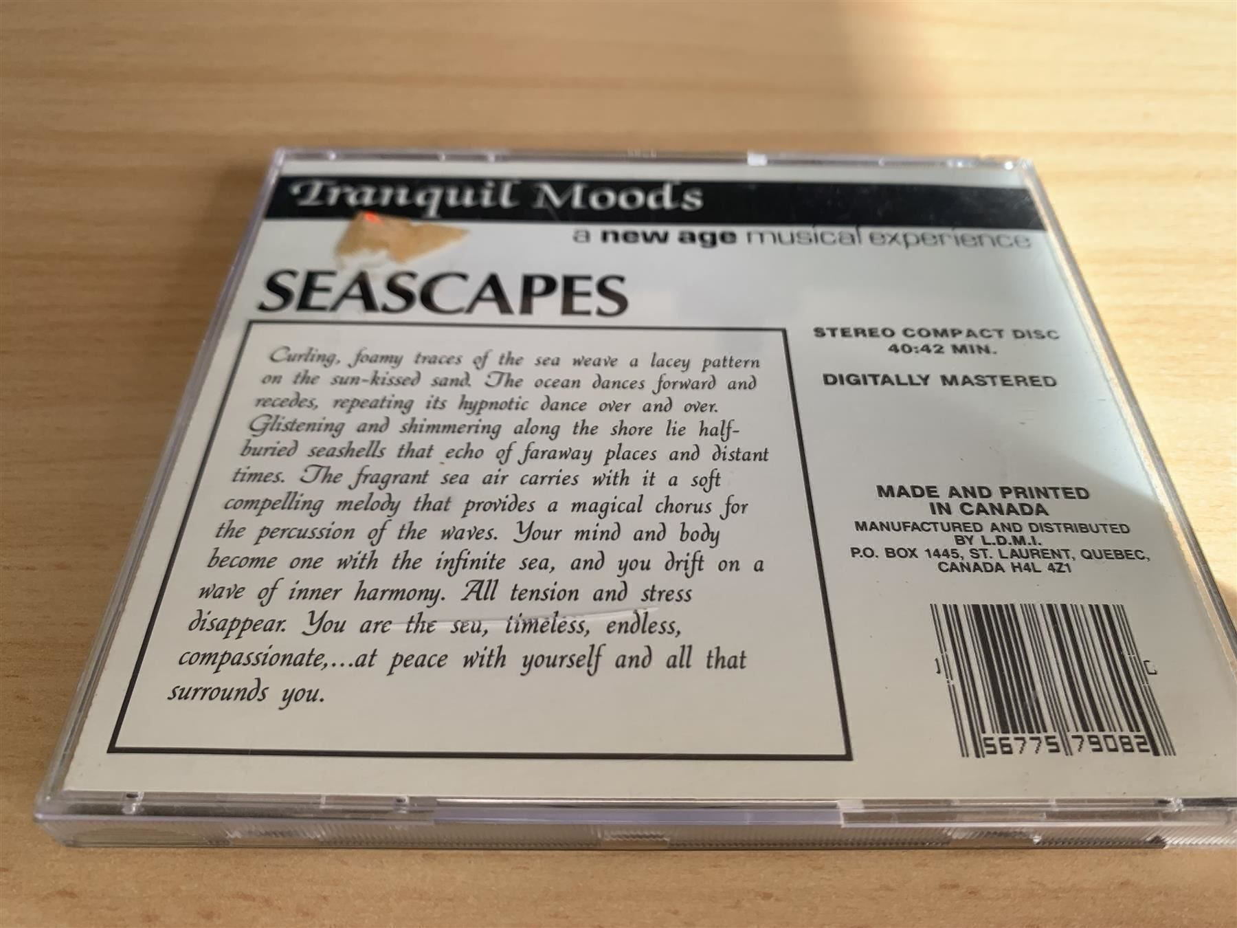 CD: Unknown Artist - Seascapes – Usato da Rikon im Tösstal venduto da Alpenmutz 1