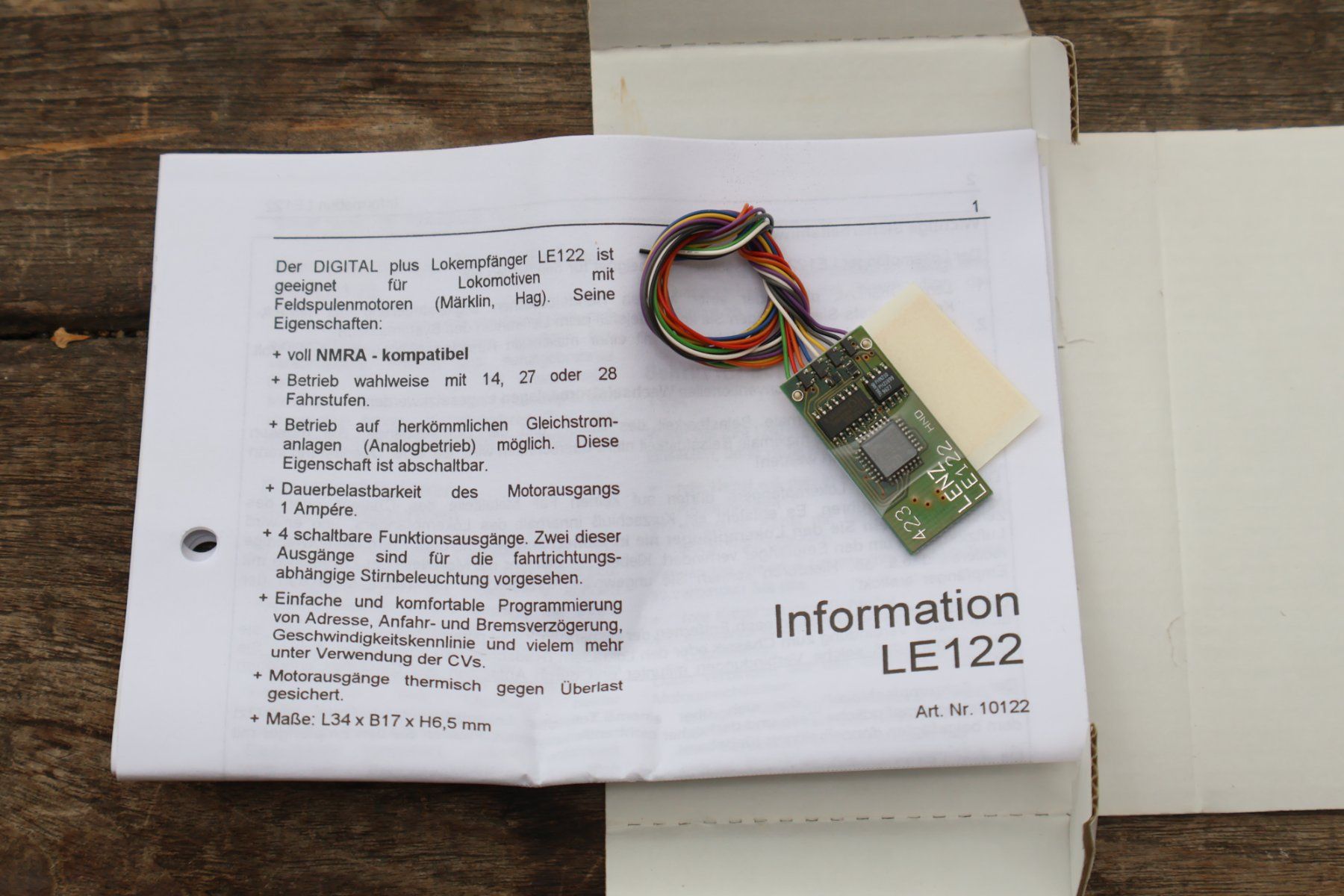 Lenz Trains électriques: LENZ Digital Plus - H0 Lok Decoder - LE 122 – D'occasion à Winterthur par Monstera 3