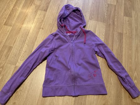 Mädchen Sweatjacke dünn Gr. 122/128