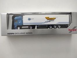 DAF XF 105 Schubboden-SZ "MOSER TRANSPORT AG" von Herpa 1/87