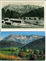 Eigenthal LU 2 AK Militärbaraken, ca.1950 beide gut erhalten
