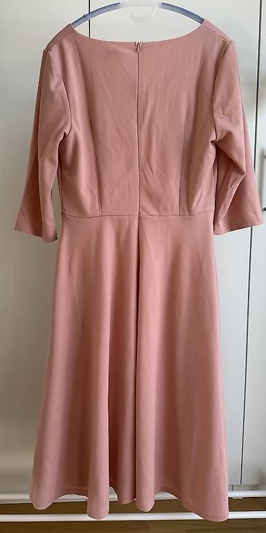Vestiti: Rosafarbenes Kleid mit 3/4-Ärmel, Gr XL – Usato da Zürich venduto da mel_v8qp 2