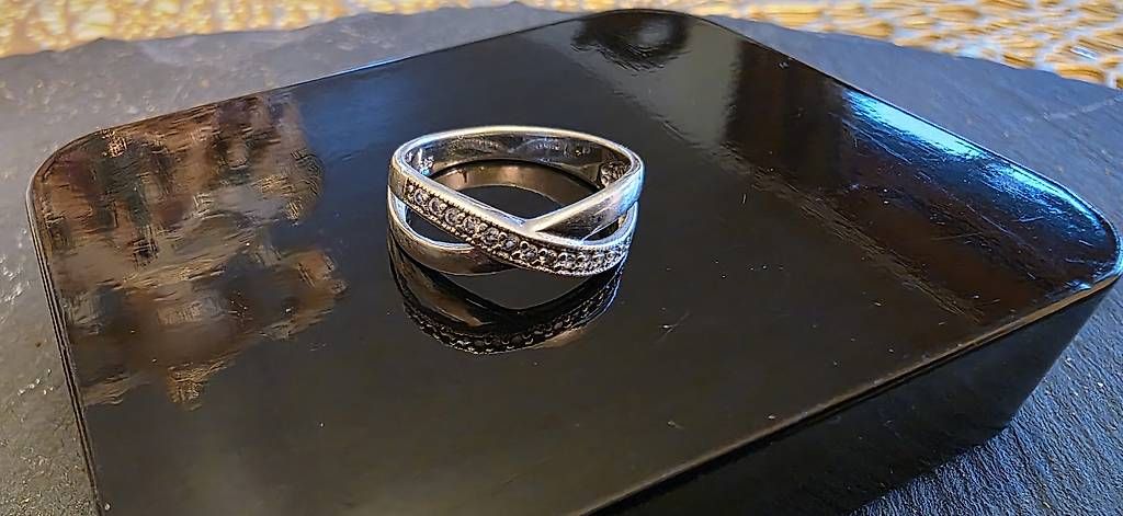 Anelli: Zirkonia, Silber 925, Fingerring – Usato da Kaufdorf venduto da Nati-Nati 4