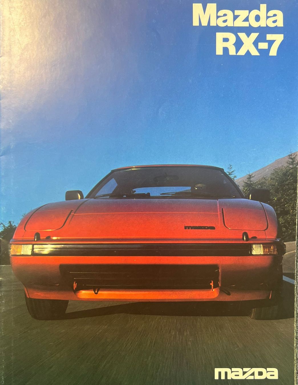 Mazda Documenti: ORIGINAL PROSPEKT | MAZDA RX-7 - TYP FB2 | AB 01.1981 - DE – Usato da Unterägeri venduto da GIGOLOLIT