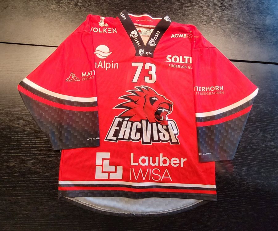 73 Riatsch Fadri EHC Visp Spielerleibchen 2022/23 Kaufen auf Ricardo
