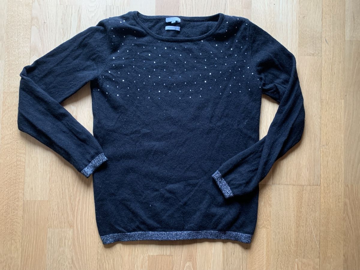 Maddison Maglioni & Felpe: Pull noir paillettes cashmere cachemire – Usato da Finhaut venduto da dod