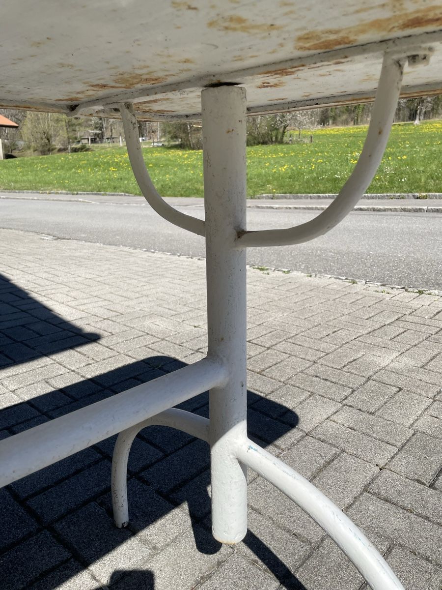 Tavoli: Blechtisch / Metalltisch / Gartentisch sehr stabil – Usato da Brienz BE venduto da hansimmerguet 5