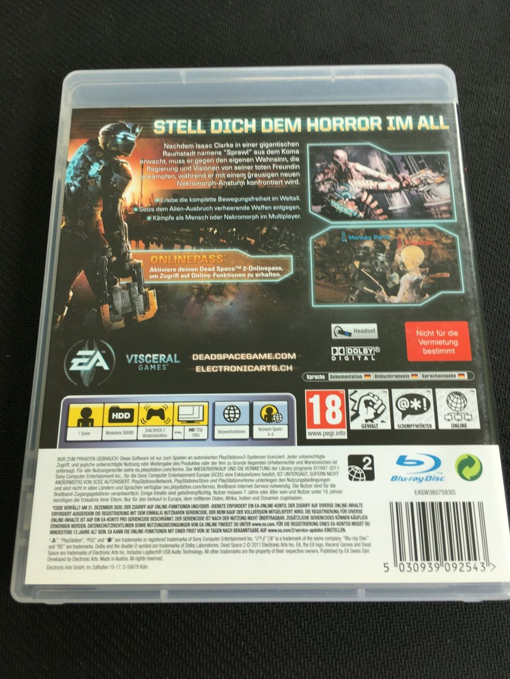 Sony Giochi: Dead Space 2 -  PS3 / Playstation 3 – Usato da St.Gallen venduto da sjosjo 1