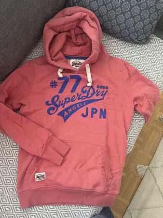 SUPERDRY HOODIE GR S ROSATÖNE