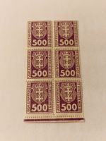Deutsches Reich Danzig Porto Marken 1921 postfrisch