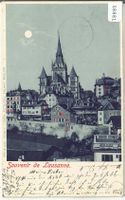 Souvenir de Lausanne - Mondschein