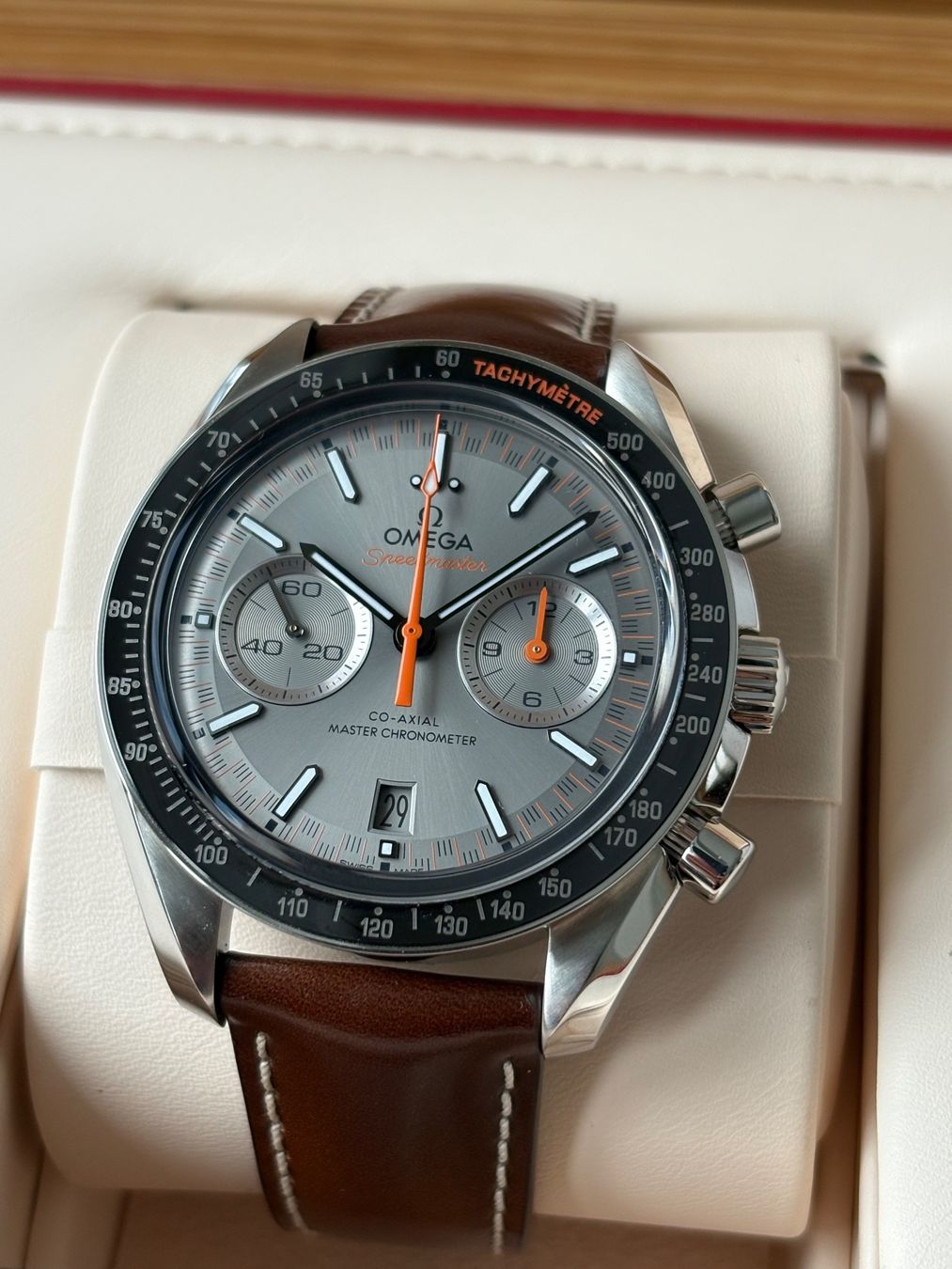 Omega Uhren: OMEGA Speedmaster Racing Fullset mit Garantie – Gebraucht aus Birsfelden von Mynos 2
