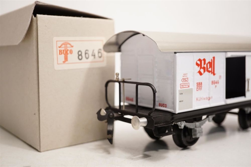 Wagon BUCO Bell 8646 – Échelle O – Modèle Réduit Ferroviaire – Occasion