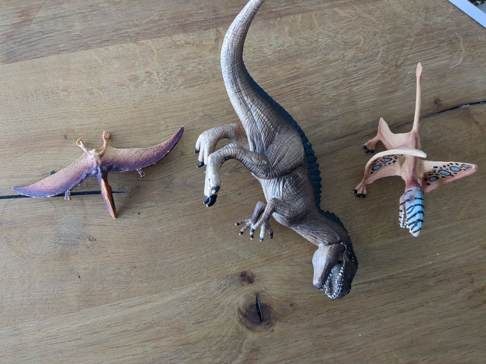 Schleich Mini Dinos Mit Puzzle - 4 Figuren & Lavazone Puzzle