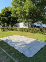 Vorzeltteppich / Outdoor Teppich 2.5 x 4.5 m, hellgrau 