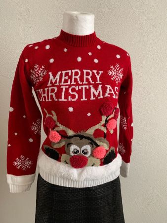 Weihnachtspullover, NEU, Gr. 98-104