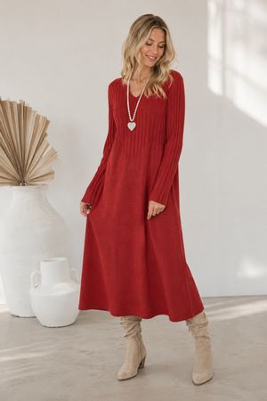 NILE tolles stylisches Strickkleid Gr.L-M