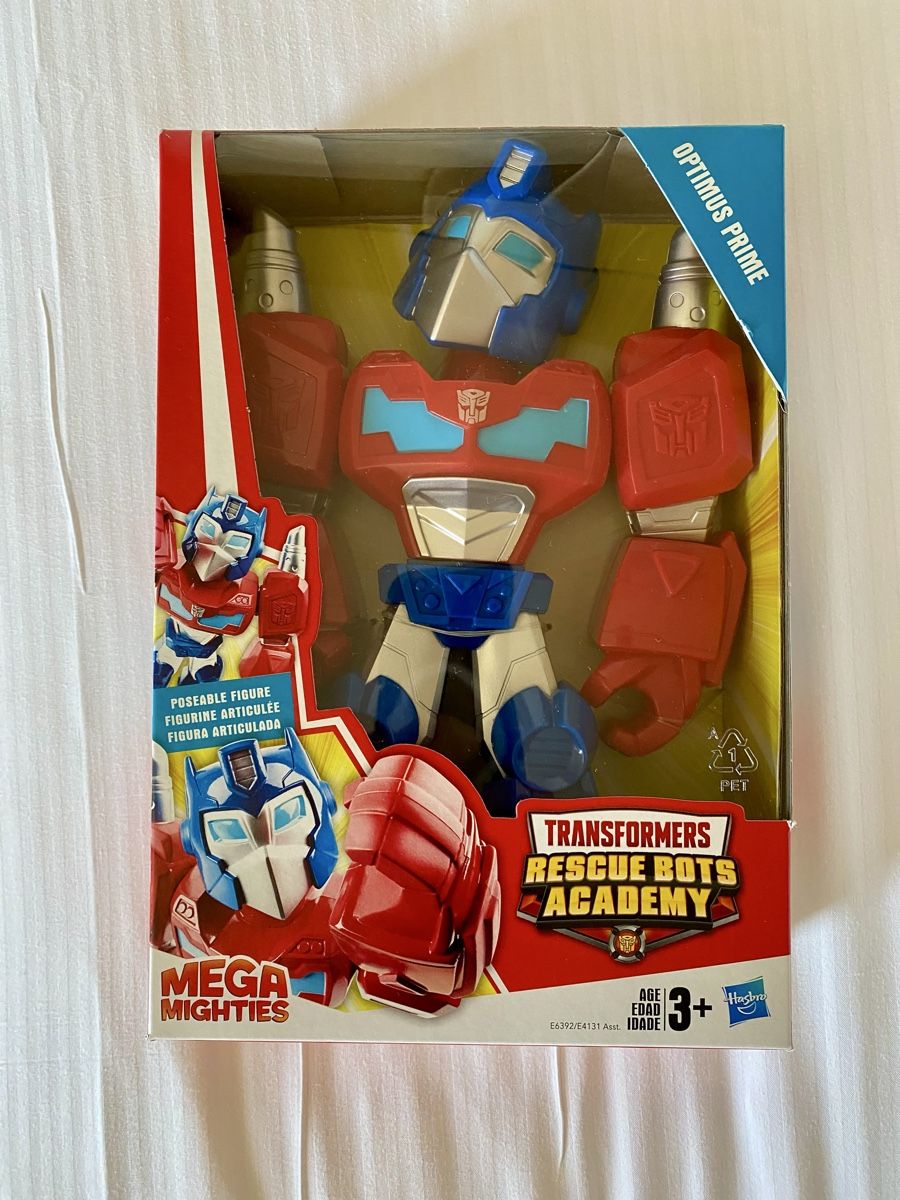 Hasbro Giocattoli: Transformers Optimus Prime Rescue Bots Academy Mega Mighties – Nuovo e nell'imballaggio originale da Oberembrach venduto da theZaz
