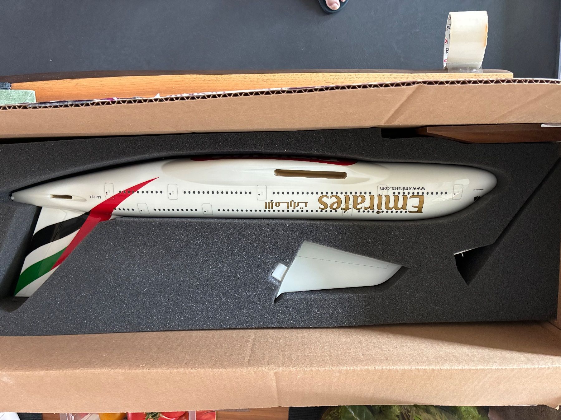 Kit di modellismo & Modellini statici: Airbus A380 Modell 1:100 PacMin – Usato da Horgen venduto da Rneises21 4