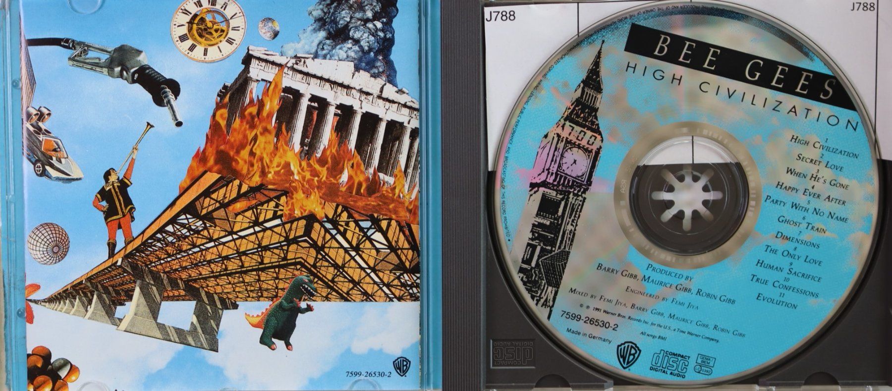 CD: Bee Gees -High Civilization – Usato da Luzern venduto da CONTENTI 1
