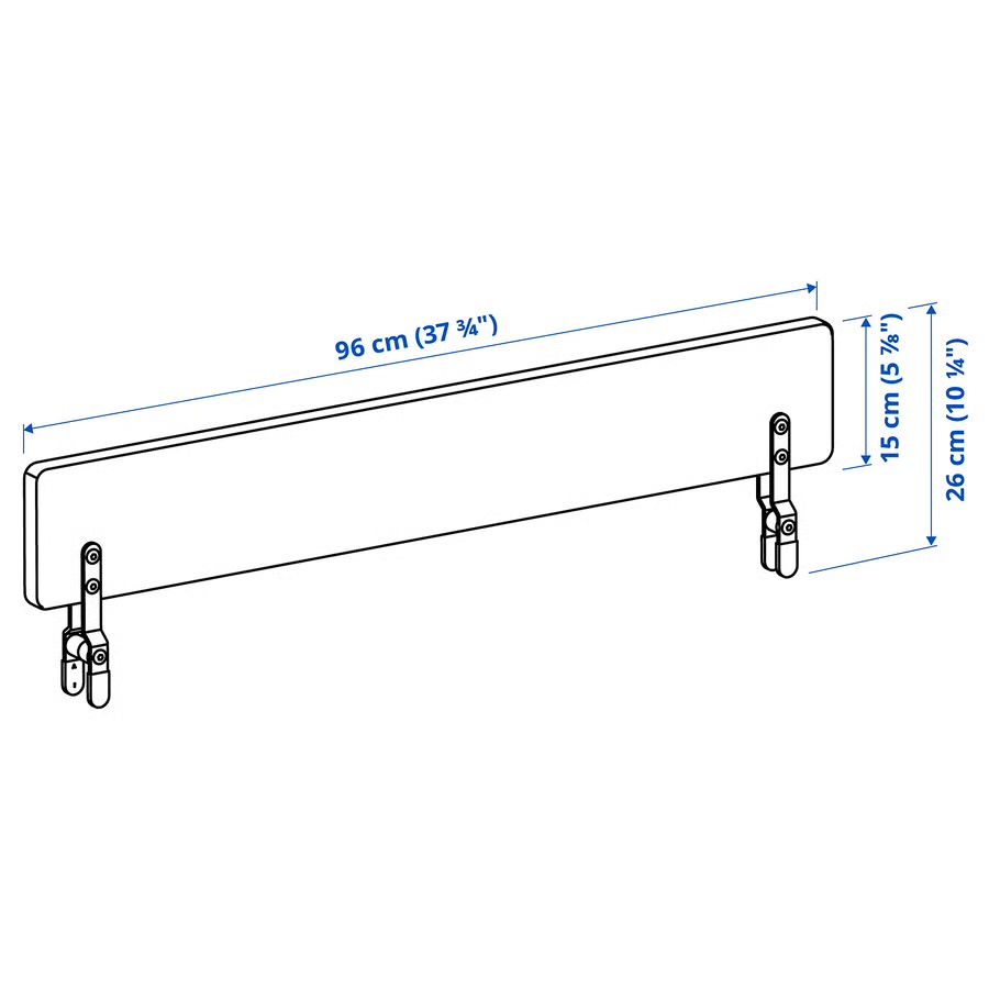 Ikea Lauf- & Sicherungsgitter: IKEA Bettgitter 96cm – Gebraucht aus luzern von plueschmors. 8