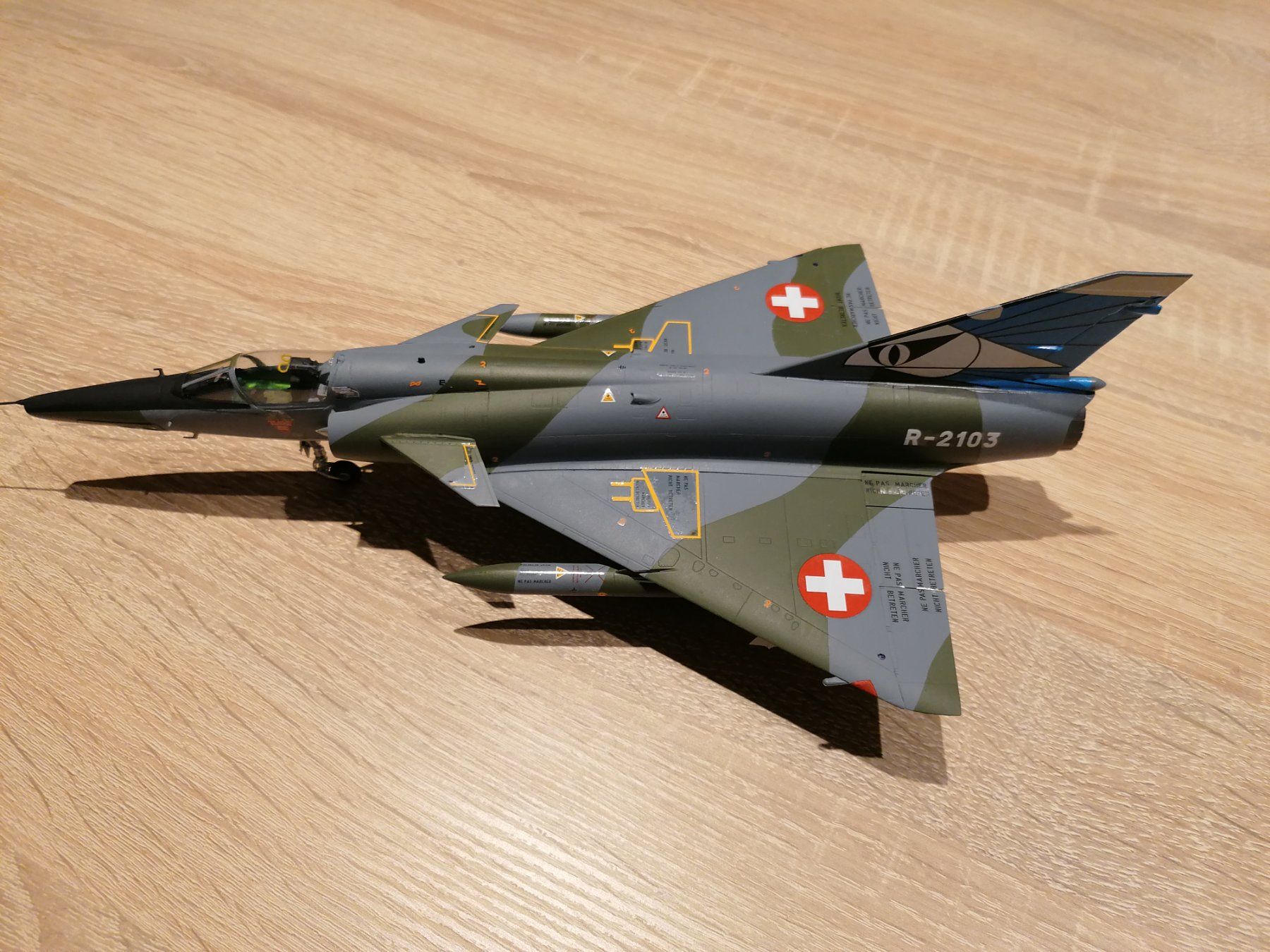 Schweizer Armee Kit di modellismo & Modellini statici: Mirage lllRS  R-2103 – Nuovo (secondo la descrizione) da Brunnen venduto da pepone08 6
