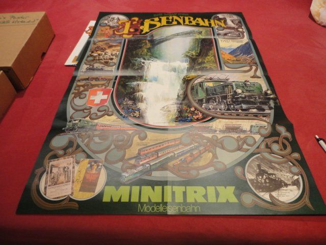 Posters & Illustrations: Minitrix 3 Poster neu und ungebraucht – Neuf (Voir description) à Wittenwil par trixmartin 7
