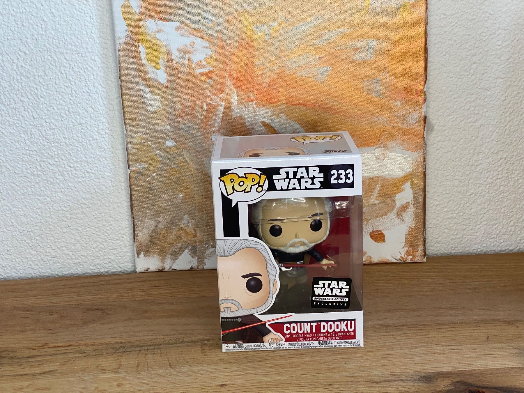 Funko Statuette: Funko Pop - Star Wars - Count Dooku #233 – Nuovo e nell'imballaggio originale da Oensingen venduto da CSCollectors
